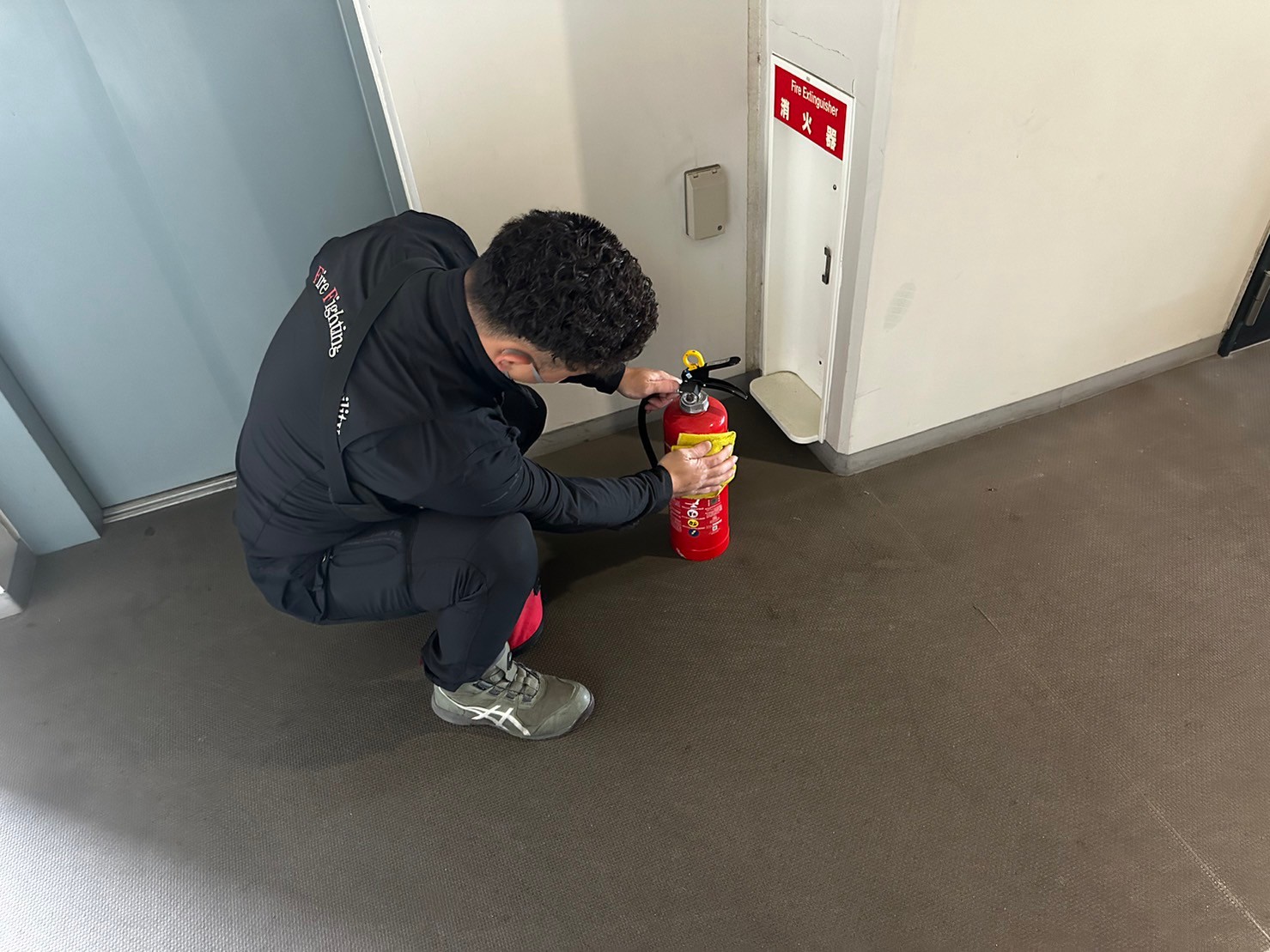 消化器は置いてりますか？